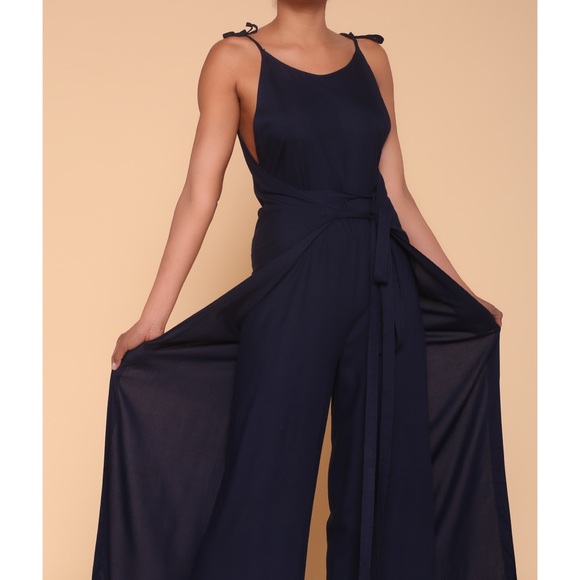 jumpsuit Wrap free spirit boho resort sunset vibes - Picture 3 of 4
